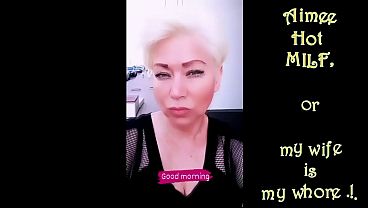 Aimee & Peter, MARRIAGE LYRICS: Orgasms of a mature bitch-wife from cunnilingus, handjob and missionary pounding .!. ))