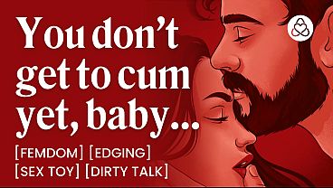 ASMR Audio Porn: Dominant Girlfriend Edges Her Submissive Boyfriend & Makes Him Beg to Cum – Teasing & Dirty Talk – Erotic Audio Roleplay for Women