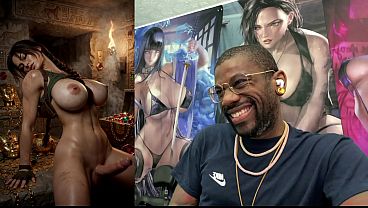 Big Breast Transgender Lara Croft Acting Sexy, Trans Maid Cumming While Doing The Helicopter Dance, Hard Floppy Cock Maid Anal Fucking, StepSister Jerks Off Her StepSister, AI Generated