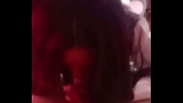 Black girl sucking on step daddy ‘s cock and getting fucked doggystyle