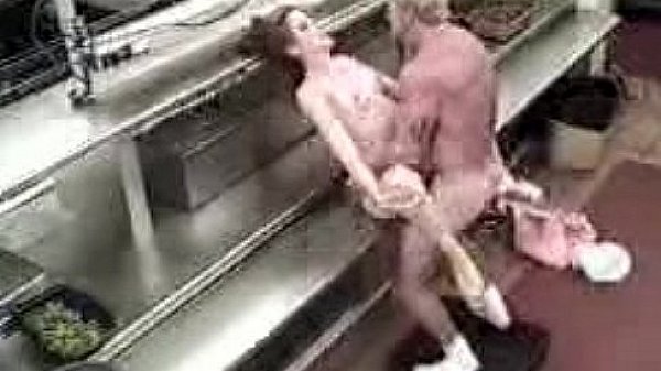 Cute waitress getting pounded