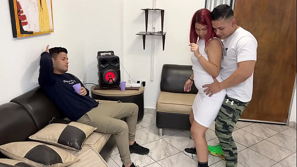 Dancing with my Friend’s Wife and I took the opportunity to Rub my Cock in Her Ass in front of the NTR Netorare