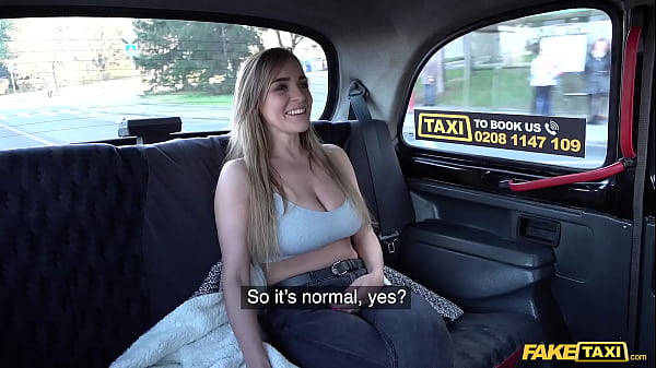 Fake Taxi Watch these massive natural breast bounce when she ride a huge cock