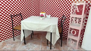 I celebrate Valentine’s Day by fucking the big-assed waitress