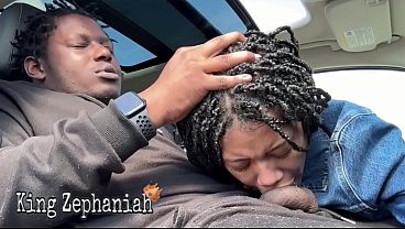 King Zephaniah – Huge Cumshot Caused By Her Throat