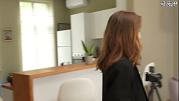 Kira Stone is really Shocked by the Casting of a real couple! Passionate, Hot, Hard and Deep Emotional Sex with A REAL Beauty ORGASM