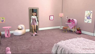 Lesbian slut seduces an innocent, shy girl and deflowers her