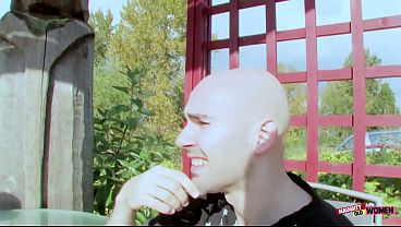 Married wife picked up by two guys in restaurant sucks and fucks on camera