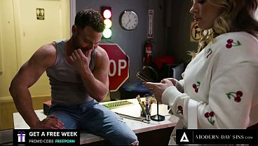 MODERN-DAY SINS – Filthy Mechanic Bangs Hot Cheating Wife Anna Claire Clouds