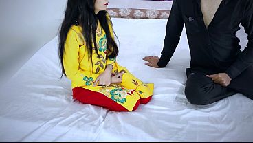 My stepmom had to get her pussy fucked by the shopkeeper instead of money