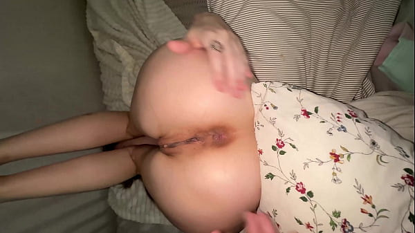 My virgin anal was totally buffed with his tongue and I was fucked and filmed close up to cum fast