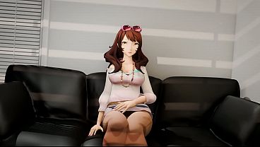 Persona 4 – Rise’s audition (animation by Amateurthrowaway)