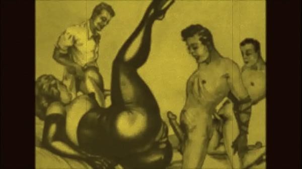 retro erotic art