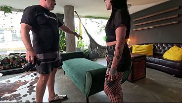 Sesión de fotos a una Modelo Vampira acaba follandose y deborando al fotografo profesional XAVIpohoto