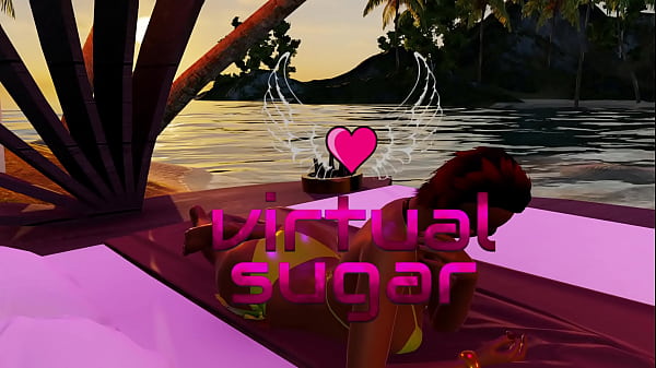 Sexy Alyah fucking Oliver Cream at the beach