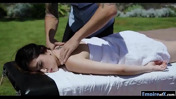 Sexy Judy Love pounded by her masseur