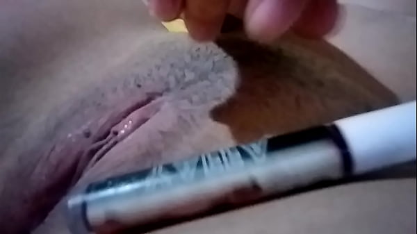 She want to masturbate and imagining for a real cock