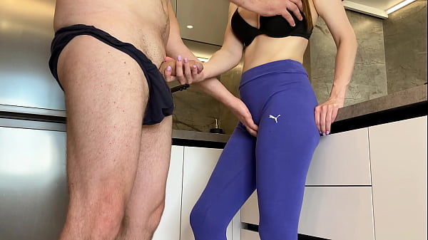 Stepson Cum Twice in Stepmom While No One Was Home – Russian Amateur with Dialogue