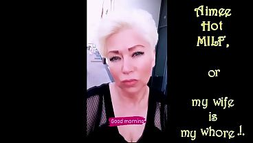 Two blowjob performances in close-up from a mature Russian beauty in different images: blonde and redhead…