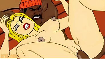 Wife Cheats on Her Husband and Fucks with a Black Guy. Cartoon Compilation