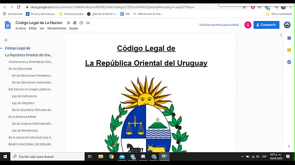 Codigo Legal de La Nacion – Ministerio de Educacion y Cultura