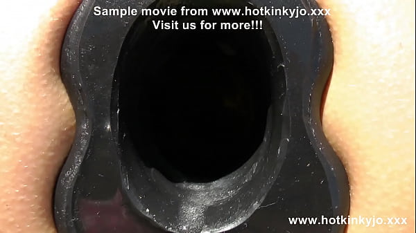 HKJ with ass tunel outdoor fist her ass and prolapse