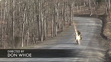 Layla Perez Give Don Whoe a Long Sloppy Blowjob on his Motorcycle
