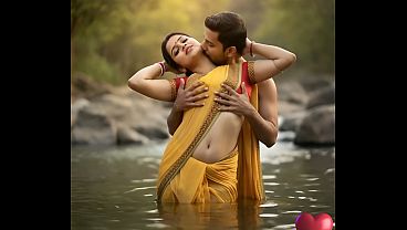 Saree romance