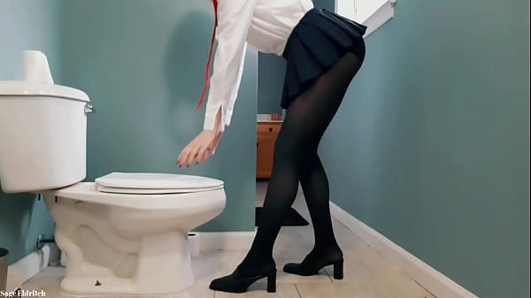 Uraraka Ochako Peeing [Voyeur] AND Uraraka Ochako in Pantyhose Peeing [Voyeur] Sage Eldritch