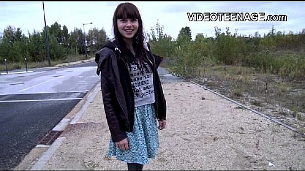 18 years old  teen Luna first nude casting
