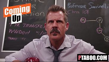 Horny Student Teases Professor