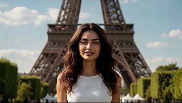 Hot teen looking for a cock to suck in Paris – AI-generated content