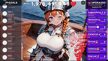 Hot Viking Enjoys a Threesome| Hentai Clicker Game| Hentai Clicker: Raven Ep4