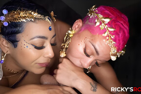 Ms Sapphire, Ricky Johnson And Jasamine Banks – Jasamine And Mss Missionary Video