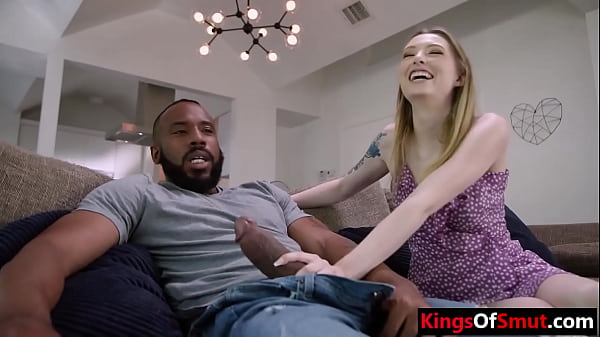 Stepdaughter sucking & fucking stepdad’s friend bbc