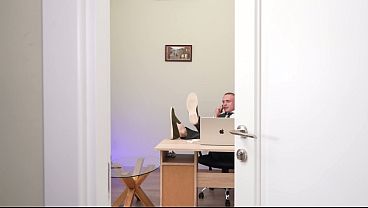 Strict Boss Sam Garro Punishes Secretary Ashby Winter Hard for Messed Up Report & Wrong Coffee