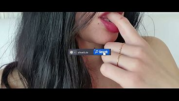 Sucking my fingers before a hard anal fingering session (JOI)