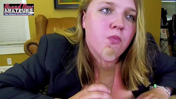 Sweet & Enthusiastic Blonde Named Tara Blow & Rim Jobs That Lucky Guy!