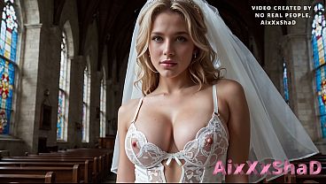 This is your last chance to fill my mouth, my ass and my pussy before I get married. (AI Generated) AixXxShaD
